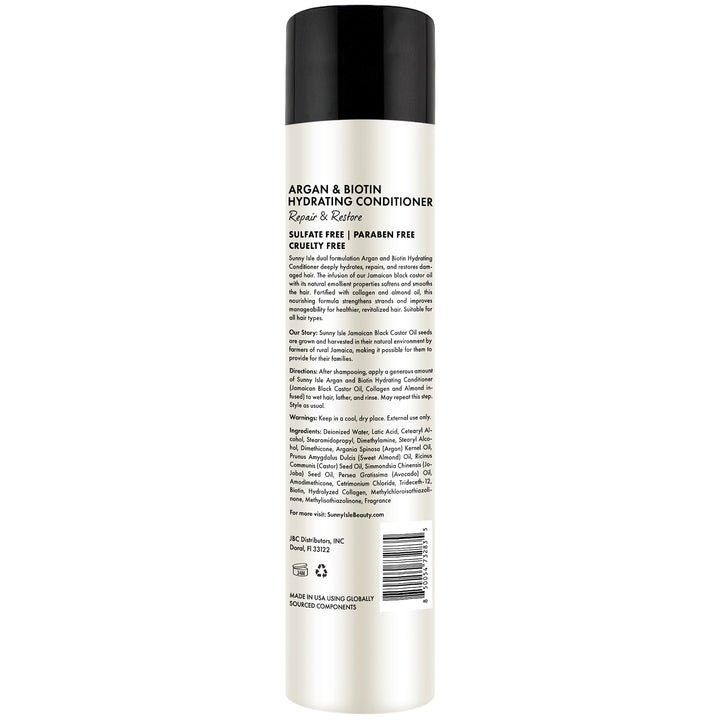 Sunny Isle Argan & Biotin Hydrating Conditioner 10.1oz