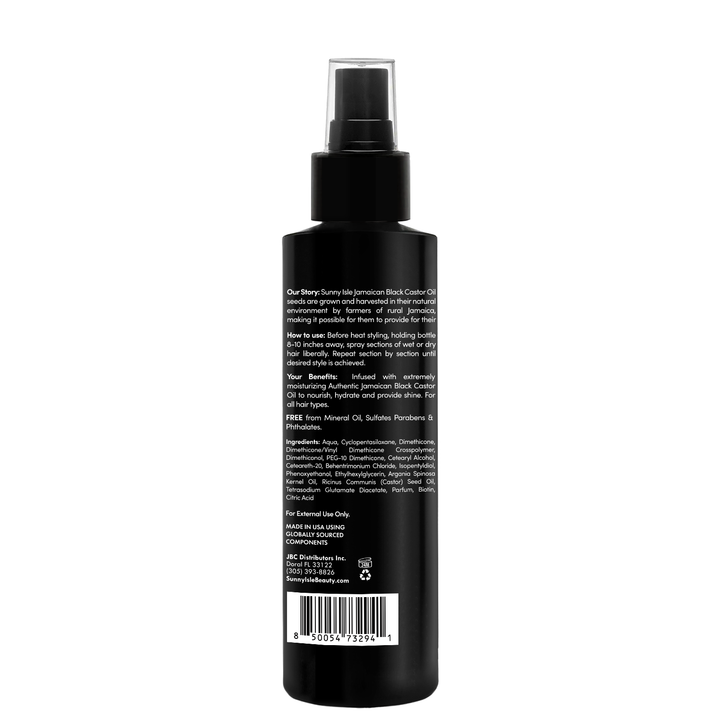 Sunny Isle Argan & Biotin Heat Protectant Thermal Spray 6oz back
