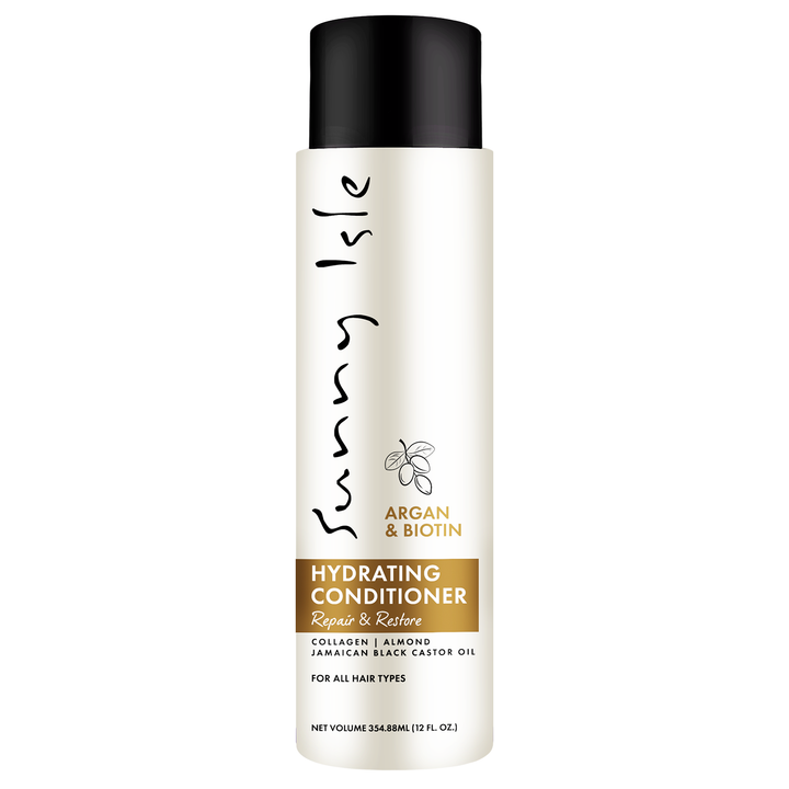Sunny Isle Argan & Biotin Hydrating Conditioner 12oz