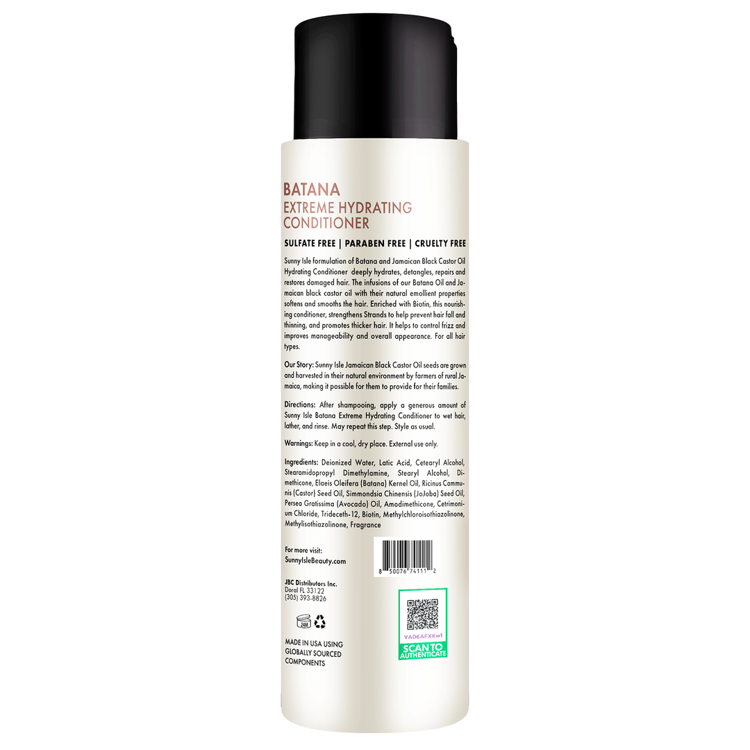 Sunny Isle Batana Anti-Thinning Shampoo & Conditioner 12oz Bundle