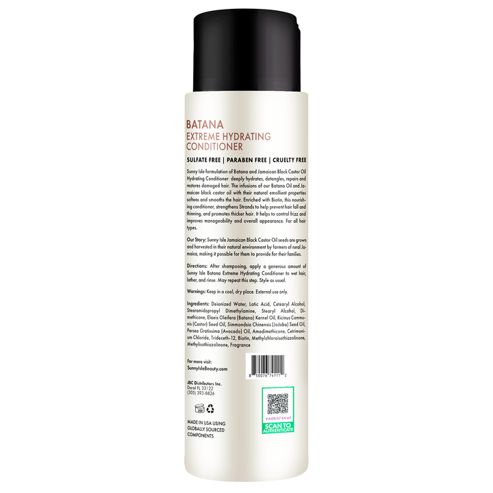 Sunny Isle Batana Anti-Thinning Shampoo & Conditioner 12oz Bundle