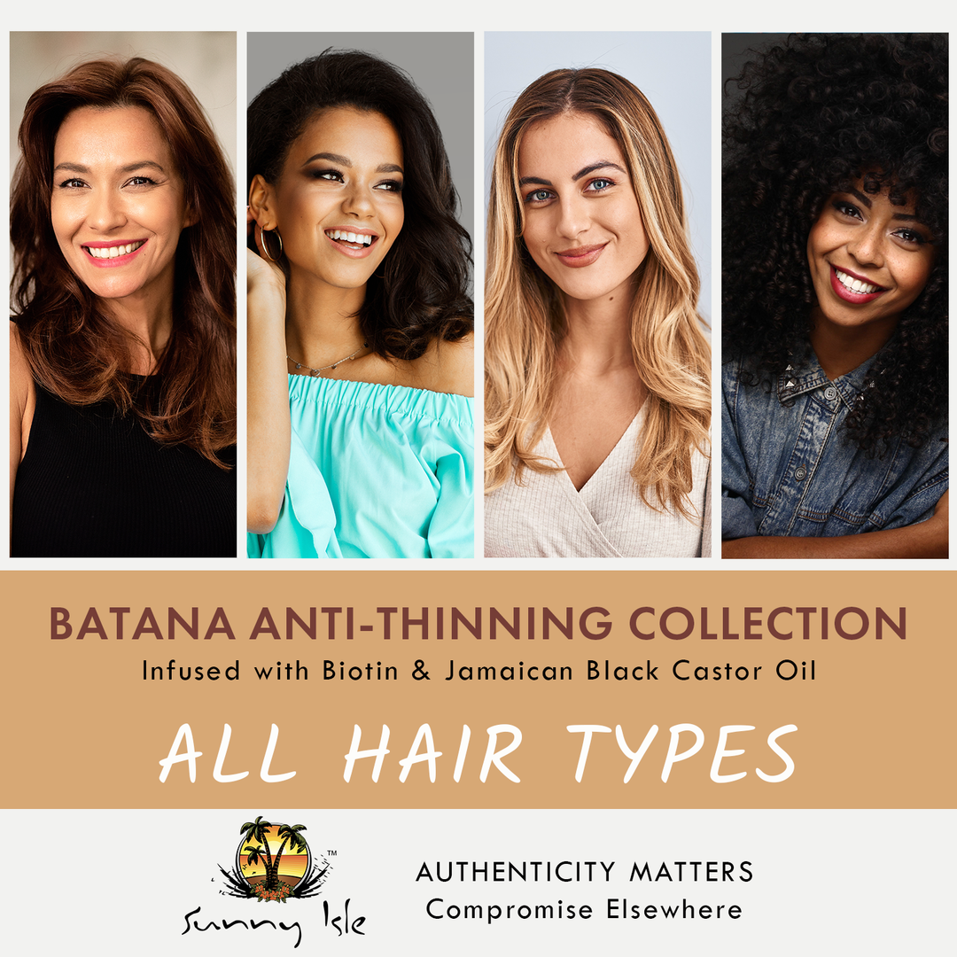 Sunny Isle Batana Anti-Thinning 6-Piece Full Hair Growth & Styling Regimen