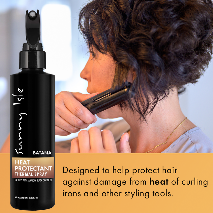 Sunny Isle Batana Heat Protectant Thermal Spray 6oz