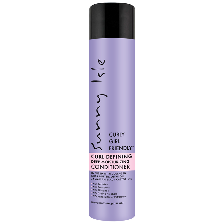 Sunny Isle Curly Girl Friendly Deep Moisturizing Conditioner 10.1 oz front