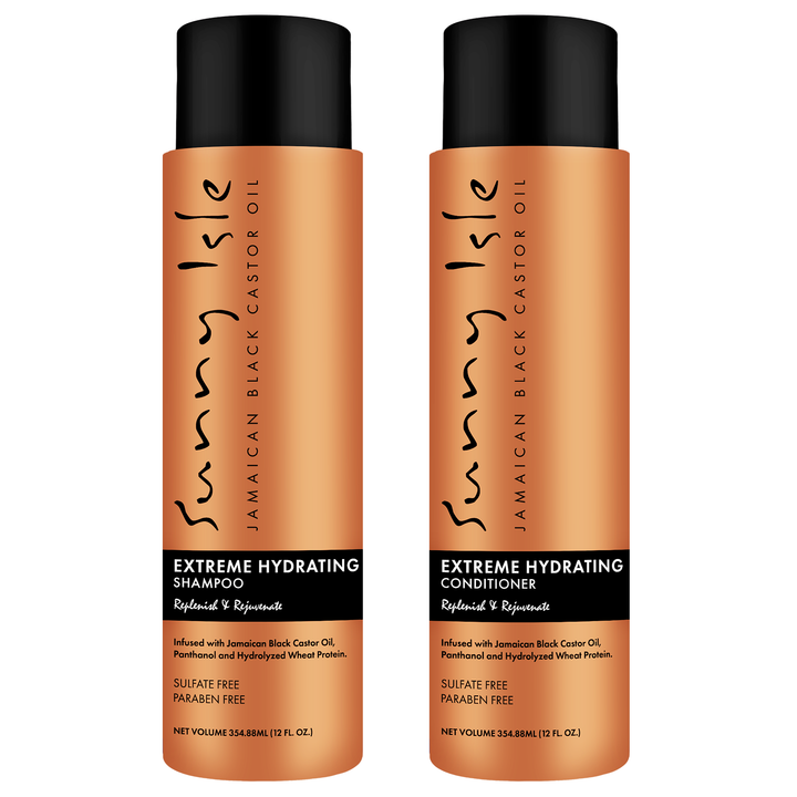 Sunny Isle Extreme Hydrating Shampoo & Conditioner 12oz Bundle