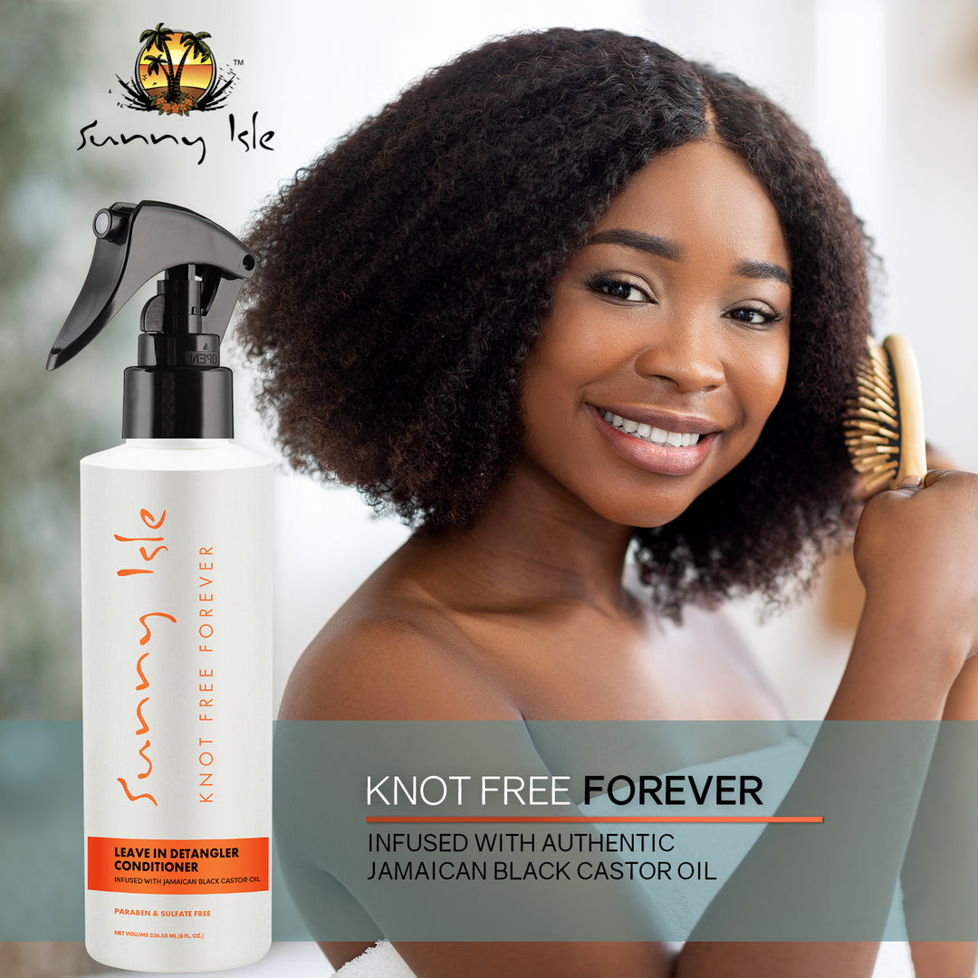 Sunny Isle Knot Free Forever Leave In Detangler Conditioner 8oz