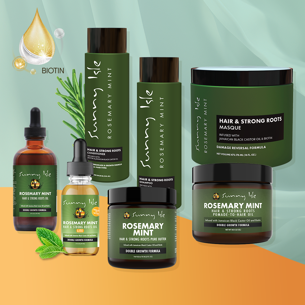 Sunny Isle Rosemary Mint Collection banner home page