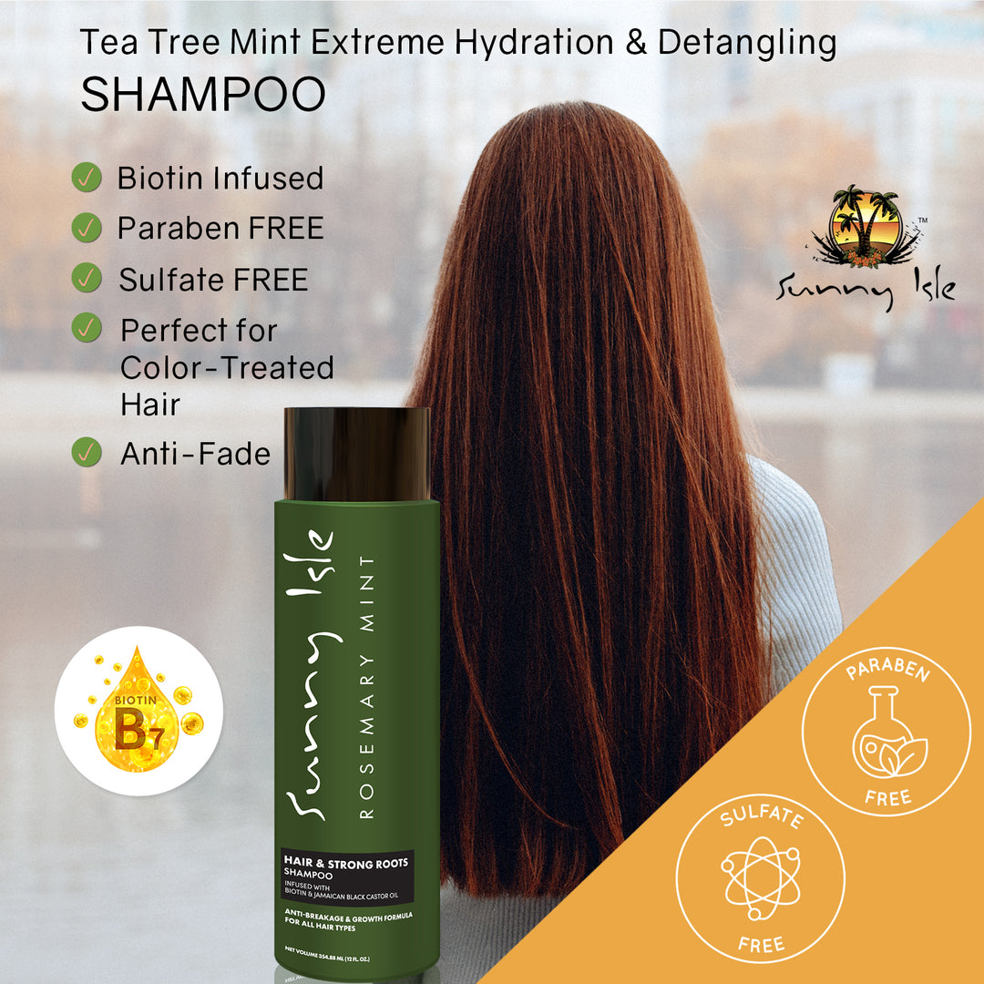 Sunny Isle Rosemary Mint 5-Piece Complete Hair Growth & Strengthening Bundle