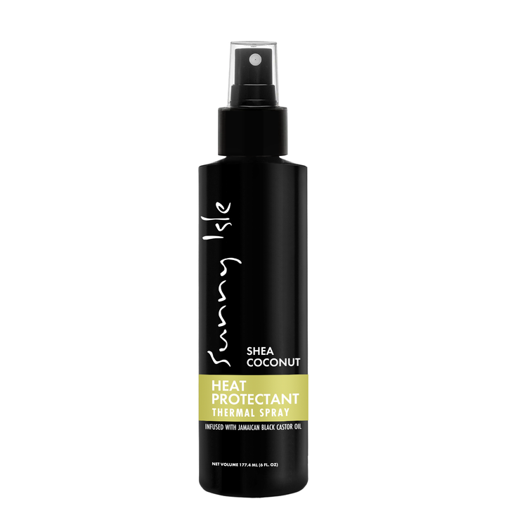 Sunny Isle Shea Coconut Heat Protectant Thermal Spray 6oz front