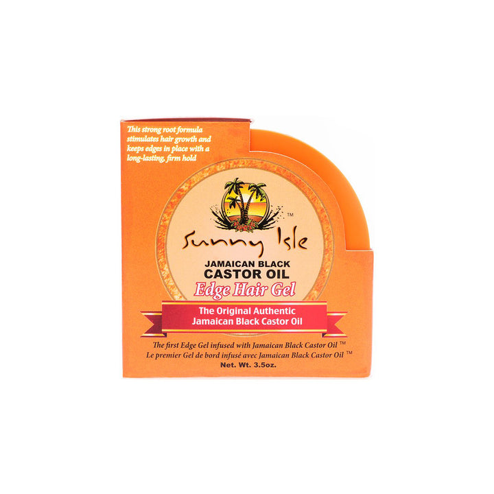 Sunny Isle Jamaican Black Castor Oil Edge Hair Gel 3.5oz oiginal